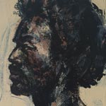Portrait d'Homme (n°22) (30 x 30 cm) - 05/2022